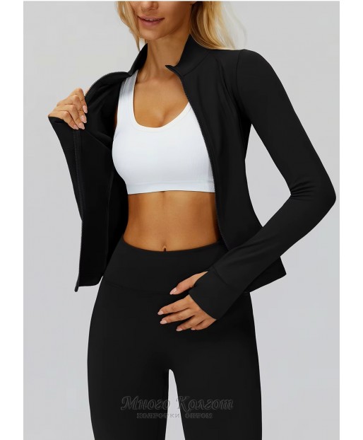 Жіноча кофта на мікрофлісі Crop top Fleece model 178